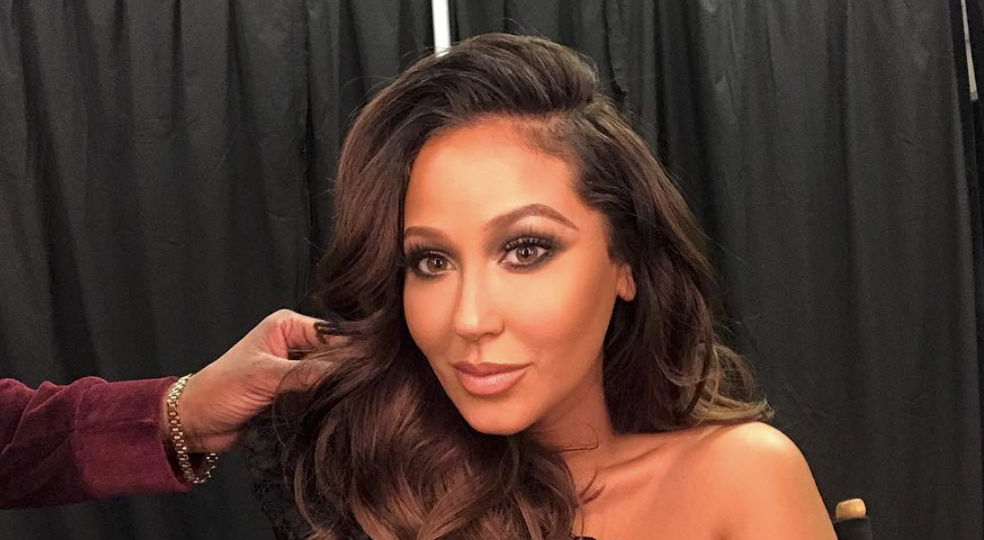 Adrienne Bailon was a bronze goddess at the 2018 NAACP Image Awards. 