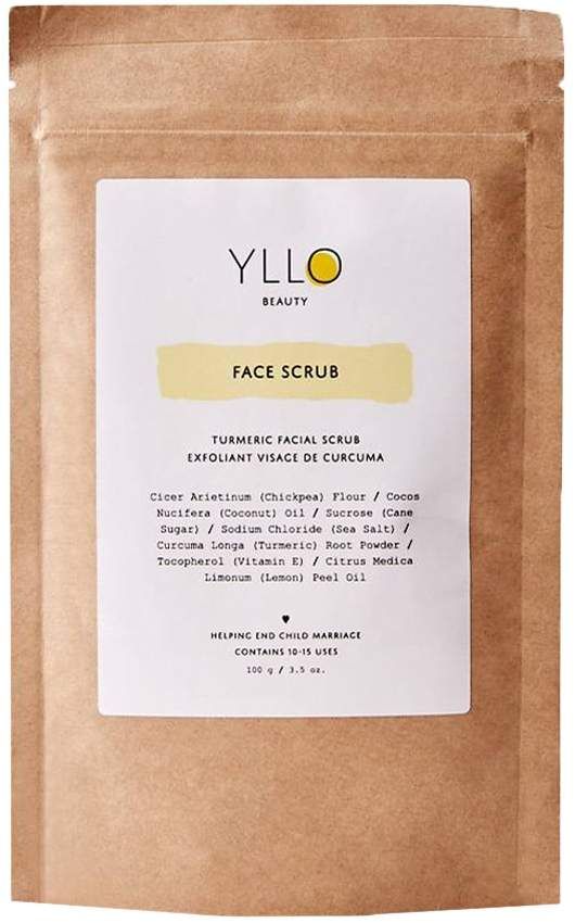 9 beauty products that help women in need - Yllo Beauty Turmeric Facial Scrub