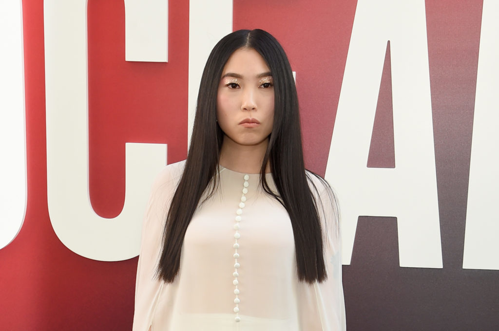 Awkwafina attends walks red carpet for film premiere of Ocean's 8