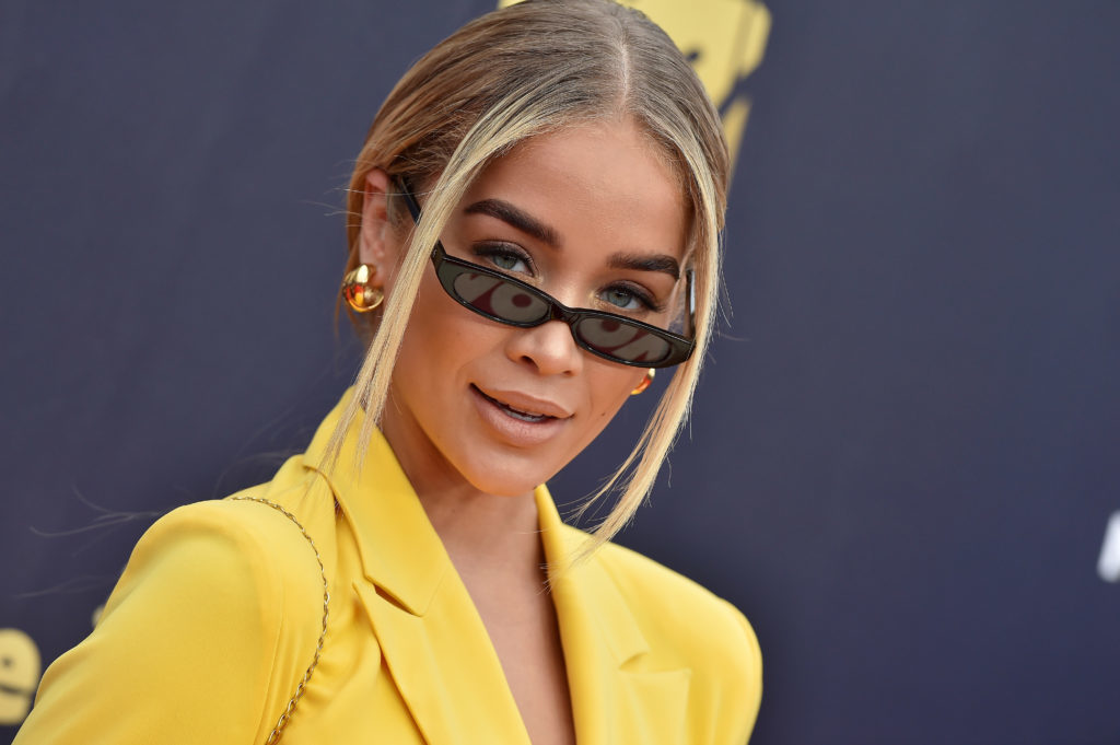 Jasmine Sanders attends 2018 MTV Awards