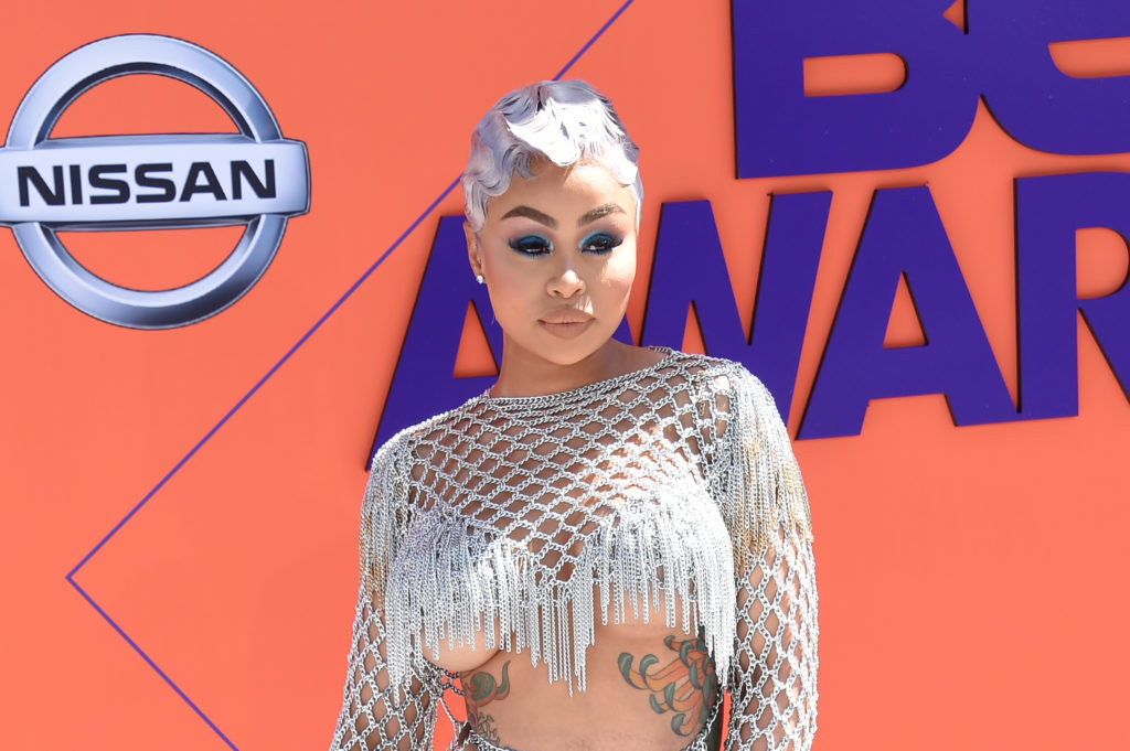 Blac Chyna attends the 2018 BET Awards