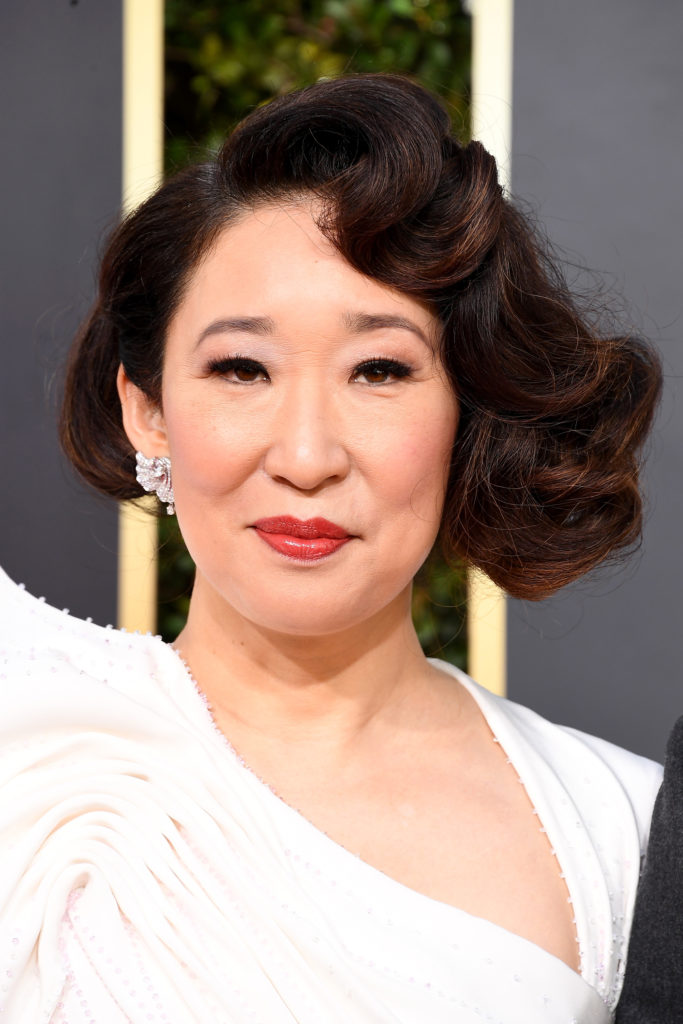 Sandra Oh on Golden Globe Awards, 2019 red carpet
