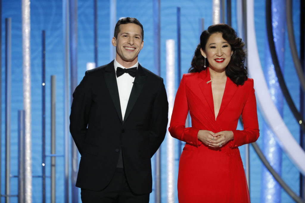 Sandra Oh and Adam Samberg Host 2019 Golden Globe Awards, 2019