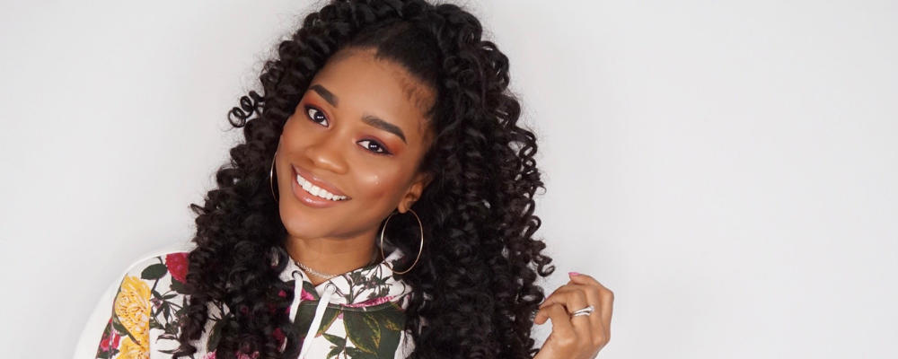 Beauty Vlogger Ebony Bradley talks growing out natural hair.